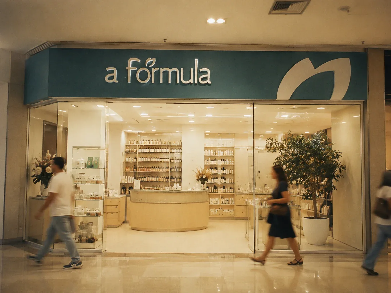 Loja A Fórmula em shopping, 1995